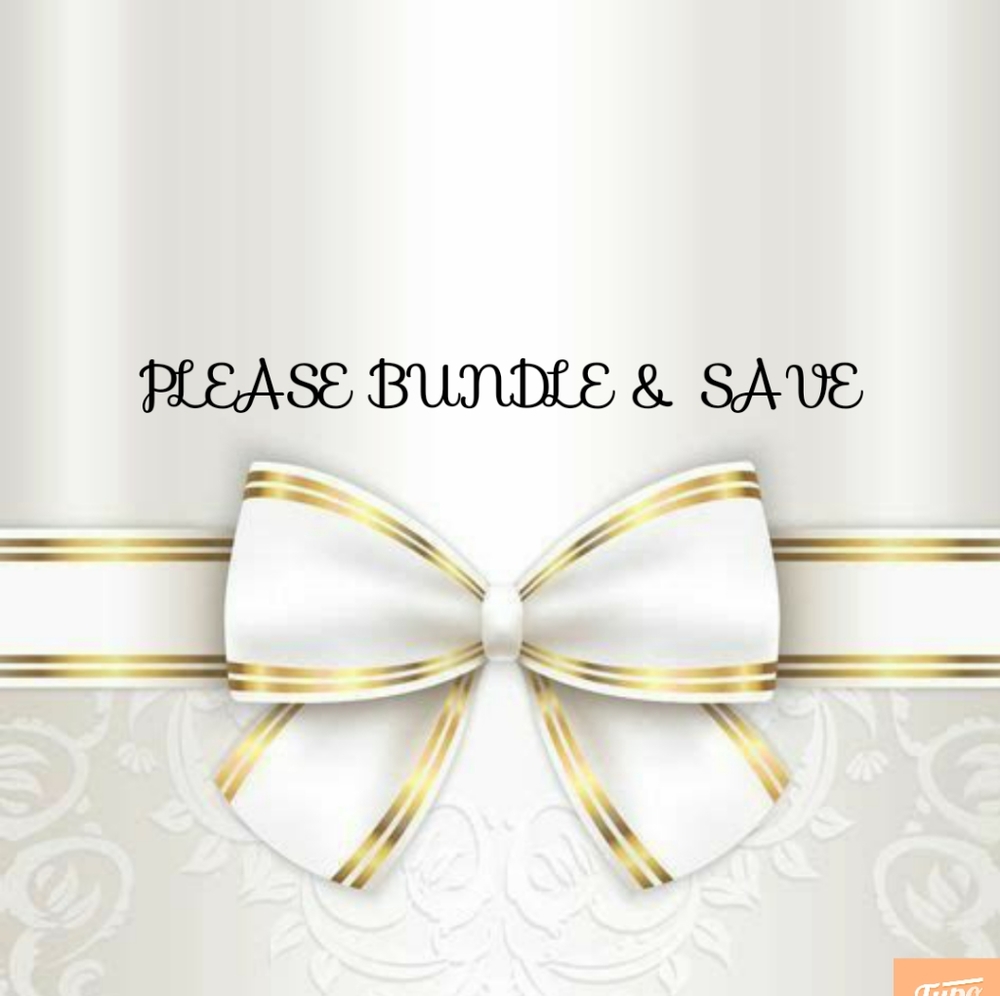 🎁 BUNDLE AND SAVE❣